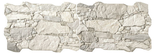 Wandfliese La Fenice Wall Rock Bianco 40x60 cm