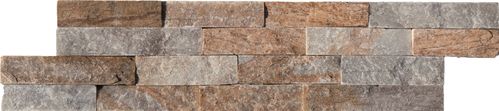 Naturstein Brickstone Quarzit Mexiko 10x40 cm