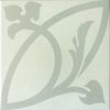 Musterfliese Equipe Caprice Dekor Liberty weiß 20x20 cm