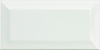 Wandfliese Equipe Metro White glänzend 7,5x15 cm
