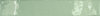 Wandfliese Equipe Country Mist Green glänzend 6,5x40 cm
