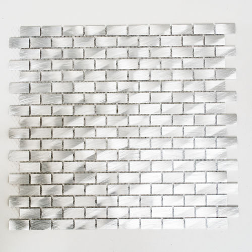 Mosaiktafel Homestile Alu Brick Uni 30x32 cm