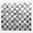 Mosaiktafel Homestile Alu Crystal Mix schwarz 32x30 cm