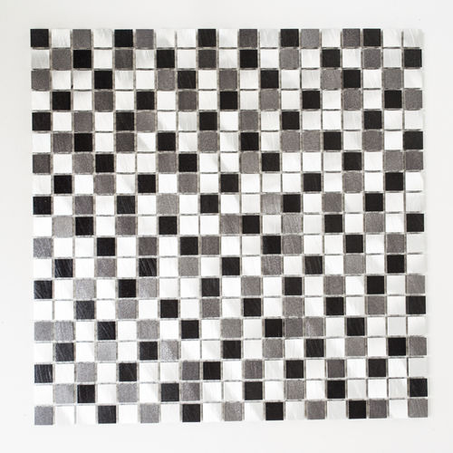 Mosaiktafel Homestile Alu Quadrat Mix 31x31 cm