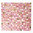Mosaiktafel Homestile Crystal/Stein Mix rot/gold 32x30 cm
