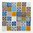 Mosaiktafel Homestile Crystal Optik mix 30x30 cm