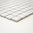 Mosaiktafel Homestile Quadrat uni weiß matt 30x30 cm
