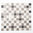 Mosaiktafel Homestile Quadrat mix unglasiert rutschhemmend R10 33x30 cm