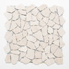 Mosaiktafel Homestile Bruch/Ciot uni Biancone 30x30 cm
