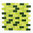 Mosaiktafel Homestile Brick Crystal mix hellgrün/grün/dunkelgrün 32x31 cm