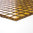 Mosaiktafel Homestile Quadrat Crystal uni Gold Struktur 30x30 cm