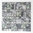 Mosaiktafel Homestile Kombination Crystal/Stein/Stahl mix grau 30x30 cm
