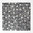 Mosaiktafel Homestile Quadrat Crystal mix schwarz/silber 30x30 cm