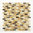 Mosaiktafel Homestile Brick Crystal/Stein mix emperador hell 30x28 m