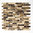 Mosaiktafel Homestile Verbund Crystal/Stein mix emperador dunkel29x30 m
