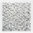 Mosaiktafel Homestile Quadrat Crystal/Alu/Resin mix silber 30x30 cm