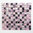 Mosaiktafel Homestile Quadrat Crystal/Stein/Resin mix pink 30x32 cm