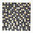 Mosaiktafel Homestile Quadrat Resin/Stein mix schwarz mit Kupfer 30x30 cm