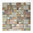 Mosaiktafel Homestile Kombination Stein/Kupfer mix 30x30 cm