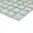 Mosaiktafel Homestile Quadrat Crystal uni silber gehämmert 32x30 cm