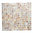 Mosaiktafel Homestile Quadrat goldensilk hellbeige 32x30 cm