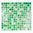 Mosaiktafel Homestile Quadrat goldensilk grün 32x30 cm