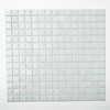 Mosaiktafel Homestile Quadrat uni weiß 32x30 cm