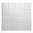 Mosaiktafel Homestile Stäbchen uni grau glänzend 29x31 cm
