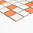 Mosaiktafel Homestile Quadrat mix weiß/creme/terrakotta matt 33x30 cm