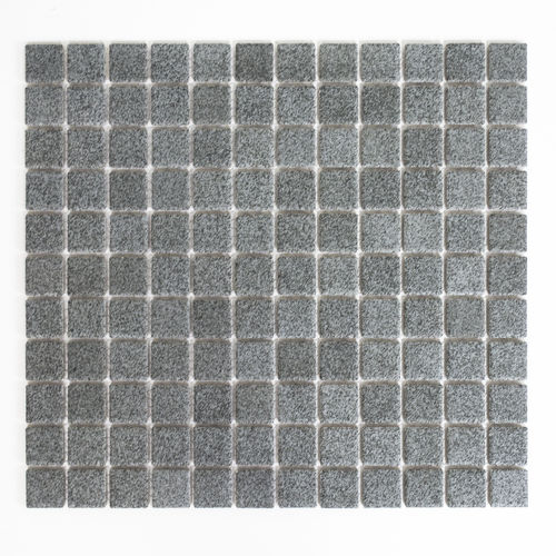 Mosaiktafel Homestile Quadrat uni steingrau rutschhemmend R10B 33x30 cm