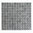 Mosaiktafel Homestile Quadrat uni steingrau rutschhemmend R10B 33x30 cm
