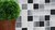 Mosaiktafel Homestile Quadrat mix grau rutschhemmend 30x30 cm