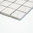 Mosaiktafel Homestile Quadrat uni grau Streifen 30x30 cm
