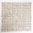 Mosaiktafel Homestile Quadrat uni Botticino Anticato 30x32 cm