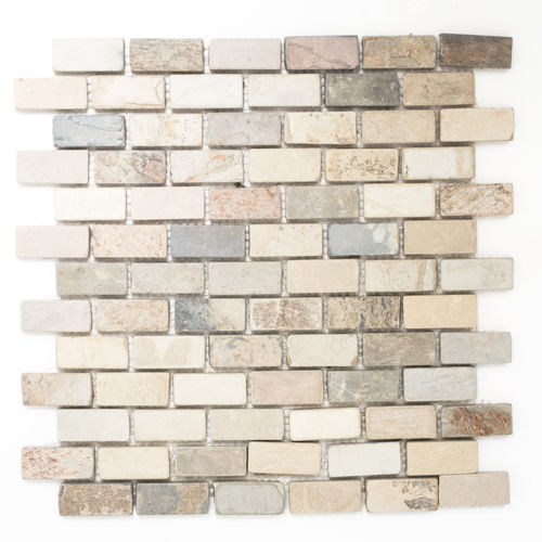 Mosaiktafel Homestile Brick Indian Autumn 31x32 cm