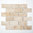 Mosaiktafel Homestile Brick Inula Chiaro Antique 30x30 cm