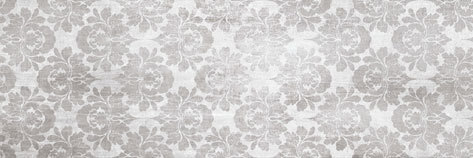Dekorfliese La Fenice Shabby Wall Damask Bianco 20x60cm