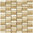 Mosaiktafel Boxer Mini Teseo Beige Mix 30,5x30,5 cm
