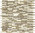 Mosaiktafel Boxer Knosso Travertino 30,5x30,5 cm