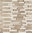 Mosaiktafel Boxer Stone Trip White-Cappuccino 28,5x30 cm