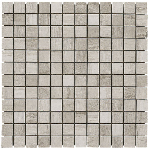 Mosaiktafel Boxer Wood Stone White 30x30 cm