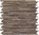 Mosaiktafel Boxer Wood Stone Sandal Linear 30,5x30,5 cm