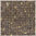 Mosaiktafel Boxer Wood Stone Sandal Glass Gold 30,5x30,5 cm
