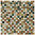 Mosaiktafel Boxer Modena Multicolor 30,5x30,5 cm
