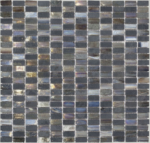 Mosaiktafel Boxer Tiffany Black 31,8x32,2 cm