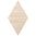 Wandfliese Equipe Rhombus Bambu Cream glänzend 15,2x26,3 cm