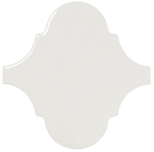 Wandfliese Equipe Scale Alhambra White glänzend 12x12 cm