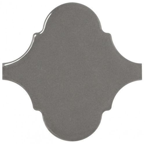 Wandfliese Equipe Scale Alhambra Dark Grey glänzend 12x12 cm