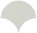 Wandfliese Equipe Scale Fan Mint glänzend 10,6x12 cm