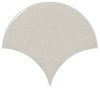Wandfliese Equipe Scale Fan Light Grey glänzend 10,6x12 cm